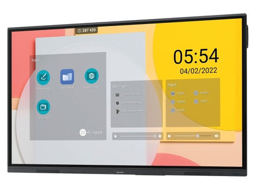 Interactive Flat Panel Display Sharp PNL752B 75-inch 4K Wi-Fi LCD