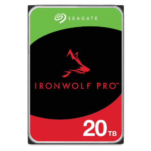 Seagate IronWolf Pro 20TB Internal Hard Drive - 7200 RPM, 256MB Cache, NAS Storage