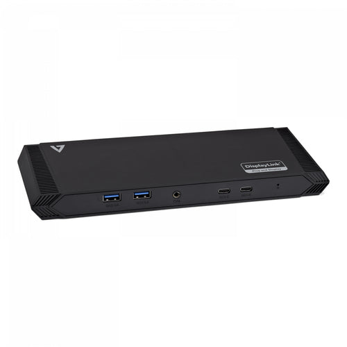 USB 3.2 Gen 1 Universal Docking Station with 65W Power Delivery - V7 DOCKUSBC