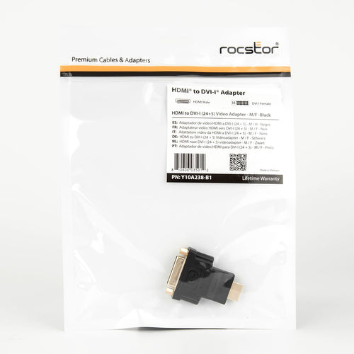Rocstor Y10A238-B1 cable gender changer