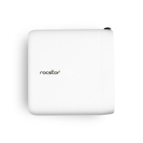 Rocstor Mobile Device Charger Indoor AC White