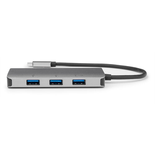 USB Type-C Docking Station 100W Power Delivery Rocstor Black/Silver