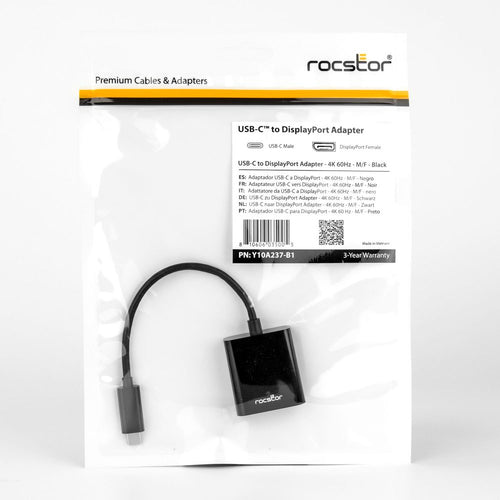 Rocstor Y10A237-B1 video cable adapter