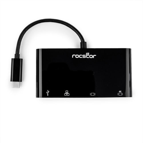 Rocstor Y10A248-B1 laptop dock/port replicator