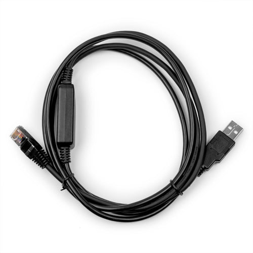 USB Type-A to RJ-45 Male Male Serial Cable 1.8m Black