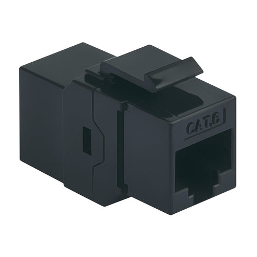 8P8C Kabel-Gender Changer Verbinder Intellinet Schwarz