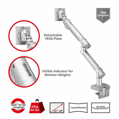 Siig CE-MT3V11-S1 monitor mount / stand