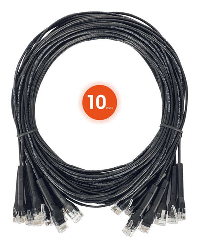Cat6 Netzwerkkabel 1,5m U/UTP RJ-45 Schwarz