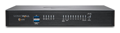 SonicWall TZ670 hardware firewall