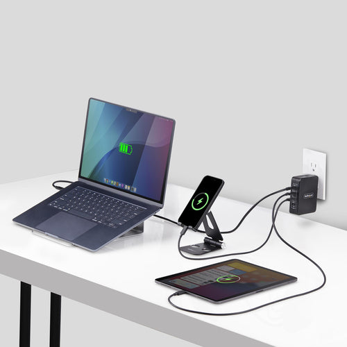 140W USB-C Wandladegerät PD 3.1 GaN Netzteil 4 Anschlüsse