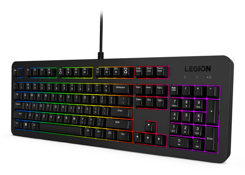 RGB LED Wired Keyboard with Mouse - Lenovo GX31N91913