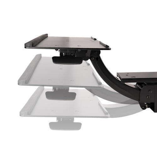 StarTech.com KBTRAYADJ2 Adjustable Keyboard Tray - 10"x26" Ergonomic Workspace Solution