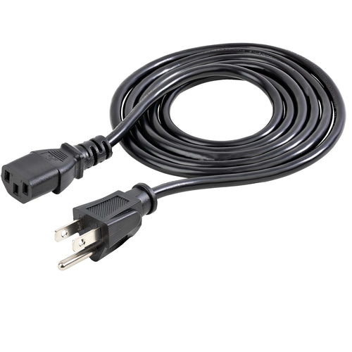 StarTech.com 6 ft Power Cable NEMA5-15P to C13 - 10 Pack for Reliable Device Power