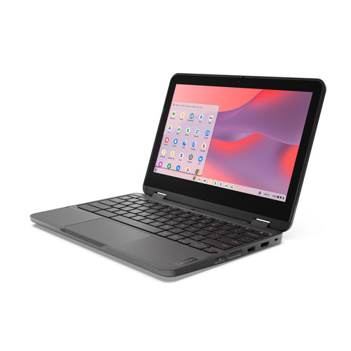 Lenovo 500e Chromebook Gen 4s – 11,6-Zoll-Display, Intel N, 4 GB RAM, 64 GB Speicher – Laptop für den Bildungsbereich