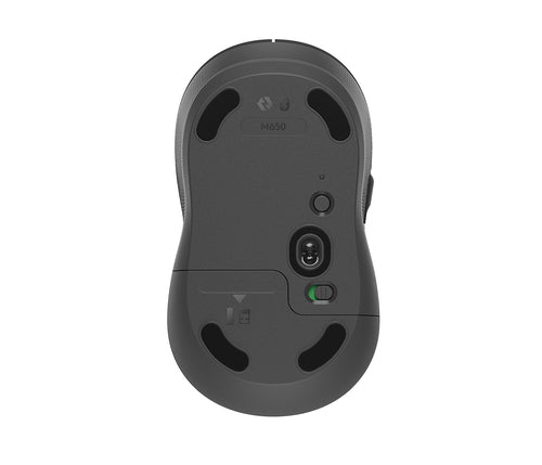 Logitech Signature M650 Wireless Mouse Right-Hand Optical Bluetooth 4000 DPI Graphite