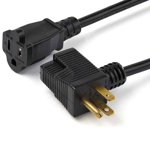 StarTech.com 0,9 m langes Stromverlängerungskabel – NEMA 5-15P auf 2x NEMA 5-15R – 16 AWG, UL-zertifiziert