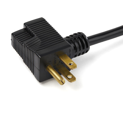 StarTech.com 0,9 m langes Stromverlängerungskabel – NEMA 5-15P auf 2x NEMA 5-15R – 16 AWG, UL-zertifiziert