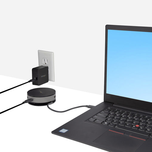 StarTech.com WCH1CBK USB C Wall Charger 60W PD - Universal Laptop Power Adapter