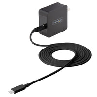 StarTech.com WCH1CBK USB C Wall Charger 60W PD - Universal Laptop Power Adapter