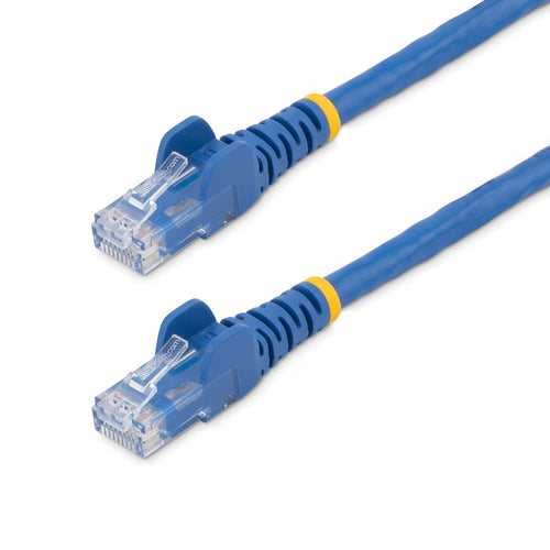 CAT6 Ethernet Cable 10 Pack Blue 6ft Snagless RJ45 Connectors 24 AWG