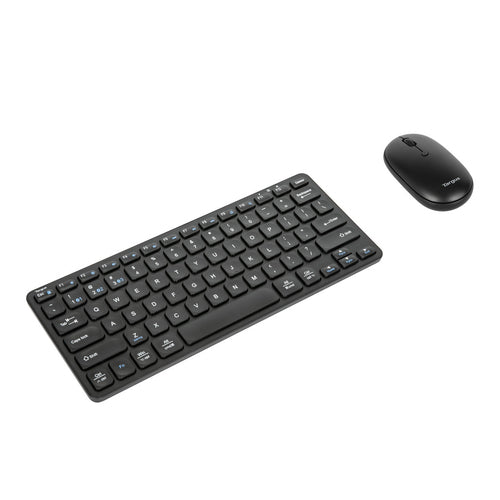 Targus AKM620AMUS Kabellose Tenkeyless-Tastatur mit Maus – Schwarz