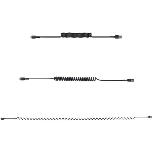 StarTech.com 1m Coiled USB to Lightning Cable - MFi Certified, Durable TPE Jacket