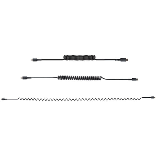 StarTech USB C to Lightning Cable - 1m Coiled, MFi Certified, Durable Charging Cable