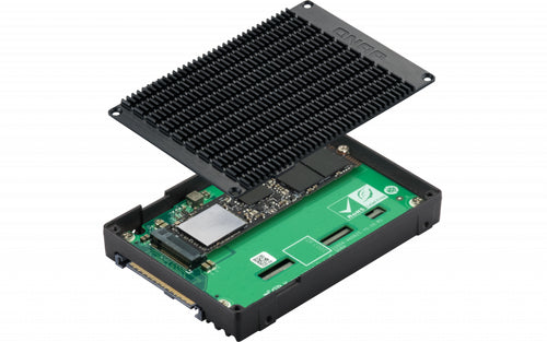 QNAP QDA-UMP4 M.2 to 2.5 Inch SSD Enclosure - Black