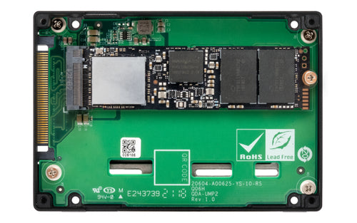 QNAP QDA-UMP4 M.2 to 2.5 Inch SSD Enclosure - Black
