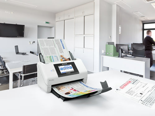 Dokumentenscanner Epson WorkForce DS-790WN 600 DPI 24/30 Bit Schnelles Scannen