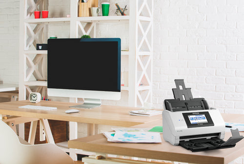 Dokumentenscanner Epson WorkForce DS-790WN 600 DPI 24/30 Bit Schnelles Scannen