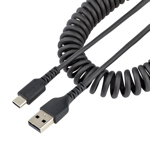 StarTech.com 1m USB A to C Charging Cable - Heavy Duty, Fast Charge, Data Sync