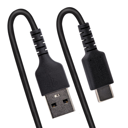 StarTech.com 1m USB A to C Charging Cable - Heavy Duty, Fast Charge, Data Sync