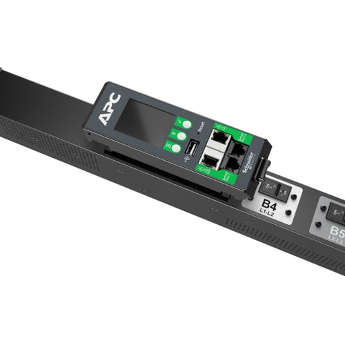 APC APDU10351SM Vertical Power Distribution Unit (PDU) - Switched, Single-phase, 0U, LCD