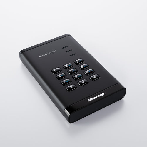 iStorage diskAshur PRO3 SSD 512GB Sicheres tragbares Laufwerk FIPS 140-3 AES-Verschlüsselung