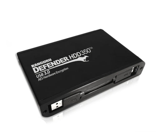 iStorage Kanguru KDH3B-350F-2T 2TB Externe Festplatte – FIPS-zertifiziert, AES-XTS-Verschlüsselung