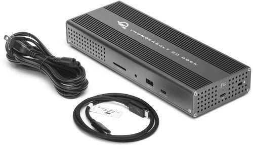 Docking Station OWC Thunderbolt Go Dock 10Gbps 90W Thunderbolt 4