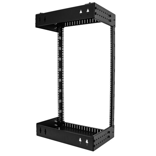 StarTech.com RACK-18U-20-WALL-OA 18U Wall Mount Network Rack - Adjustable Depth - Black