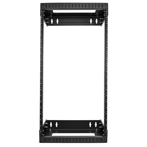 StarTech.com 21U Wall Mount Network Rack - Adjustable Depth, Black - RACK-21U-20-WALL-OA
