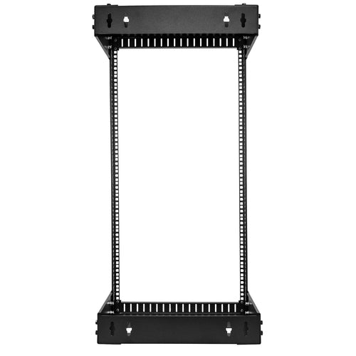 StarTech.com 21U Wall Mount Network Rack - Adjustable Depth, Black - RACK-21U-20-WALL-OA