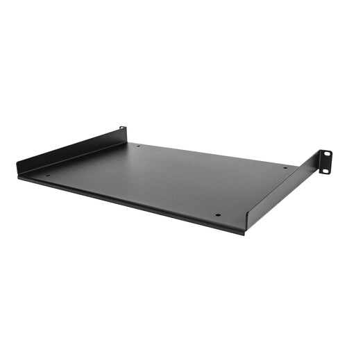 StarTech 1U Server Rack Shelf - 12" Deep, 55 lb Capacity, Universal Cantilever Shelf