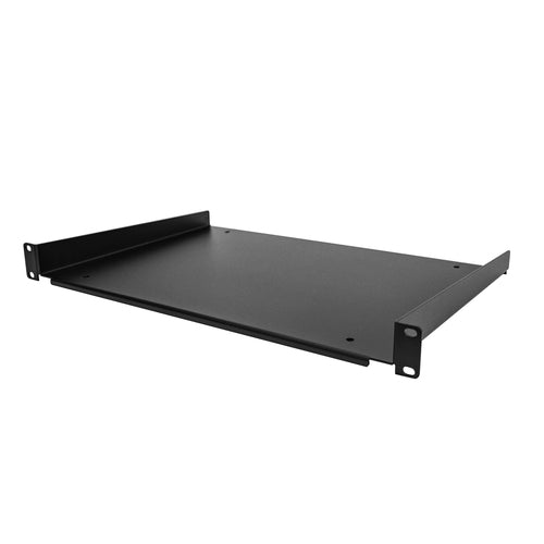 StarTech 1U Server Rack Shelf - 12" Deep, 55 lb Capacity, Universal Cantilever Shelf