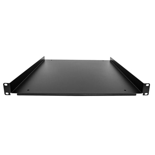 StarTech.com 1U Server Rack Shelf - 20" Deep - 55lb Capacity - Universal Rack Mount