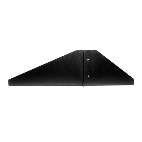 StarTech.com 2U Belüftete Rackablage für 19"-Geräte – Schwarz, robust – 90 kg Tragkraft