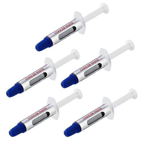 StarTech SILV5 Thermal Paste - CPU Heat Sink Compound - 5 Pack - Optimal Thermal Conductivity