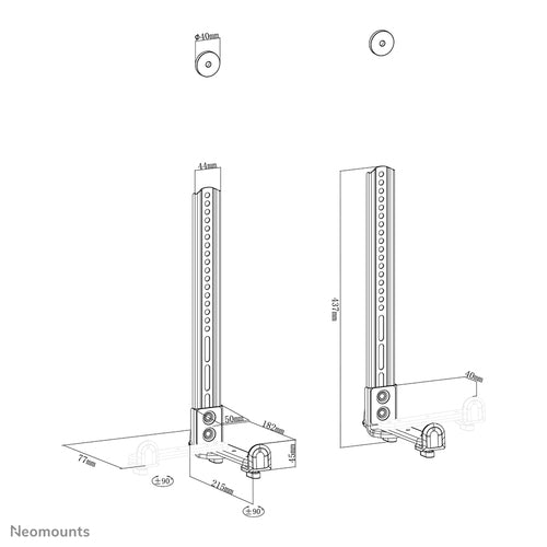 Neomounts AWL29-650BL1 TV mount accessory