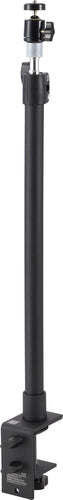 Kensington A1000 Desktop Mikrofonständer Teleskop C-Klemme Hochbelastbar 51mm Sockel Schwarz