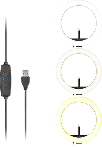 Kensington L1000 USB-Ringlicht – 960 lm LED, Schwarz