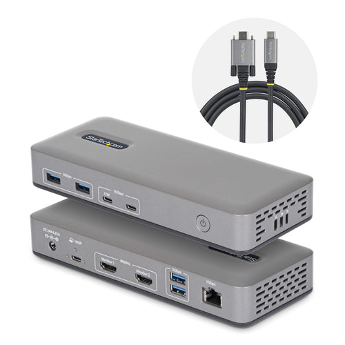 StarTech.com 196N-USBC-DOCK laptop dock/port replicator