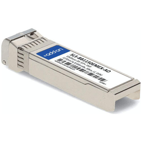 SFP+ Fiber Optic Transceiver AddOn Networks SLS-BB1150EMEX-AO 10,000 Mbit/s 20 km LC
